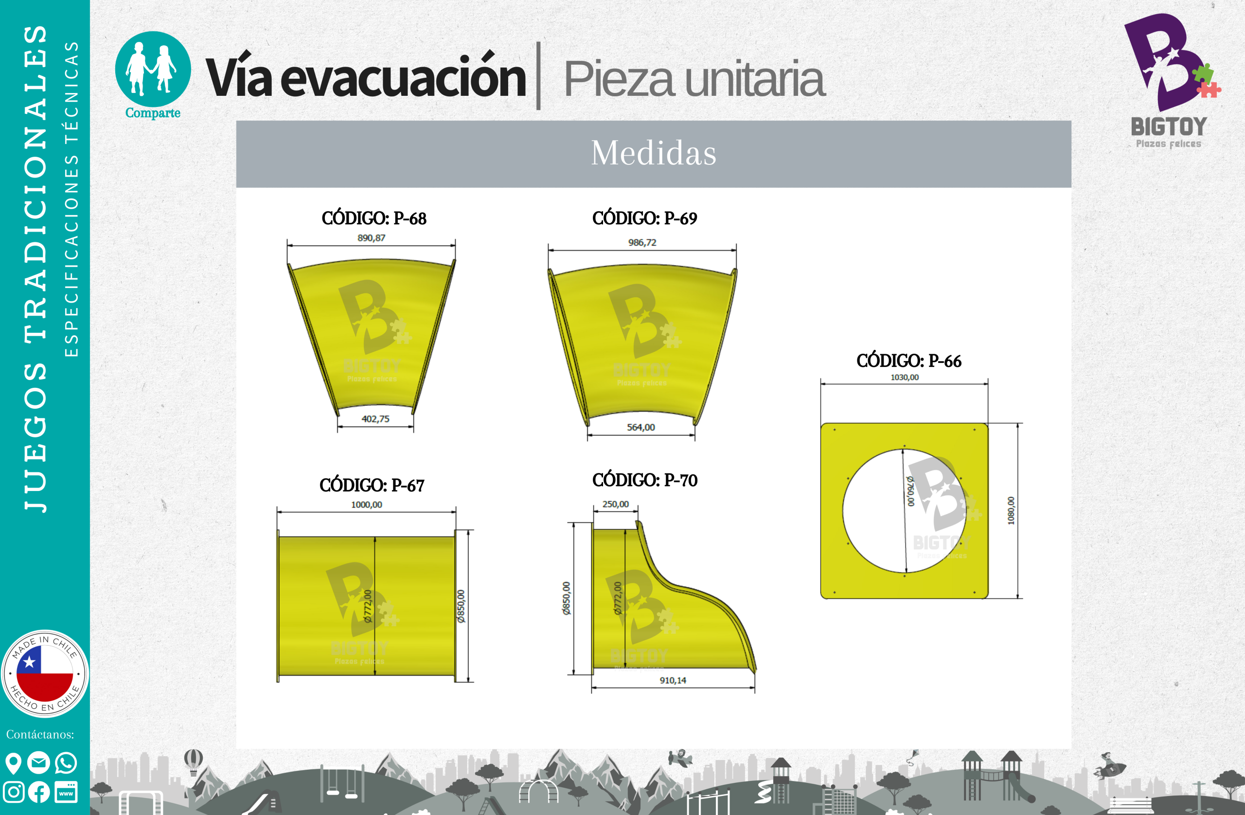 Tobogán Túnel UNITARIO